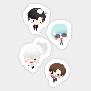 Mystic Messenger Chibi Party Sticker